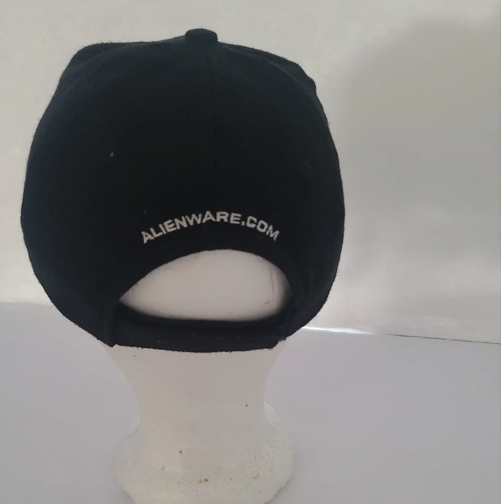 Alienware White  Alien Logo Men's Cap Adjustable - Picture 3 of 5